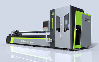 Machine de découpe laser professionnelle CNC à tube d'acier